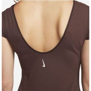 Nike Yoga Luxe Short Sleeve Top